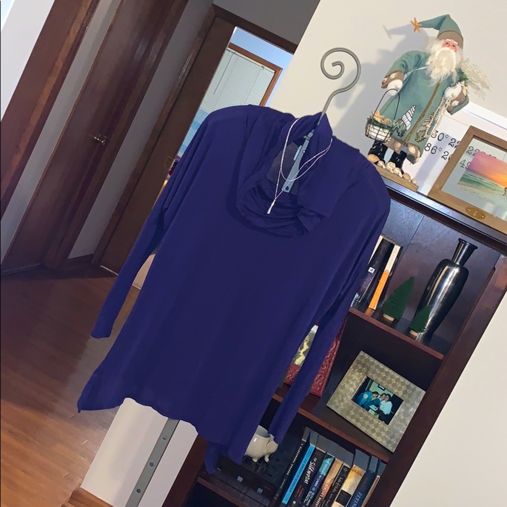 Long Sleeved Cowl Neck Tunic
